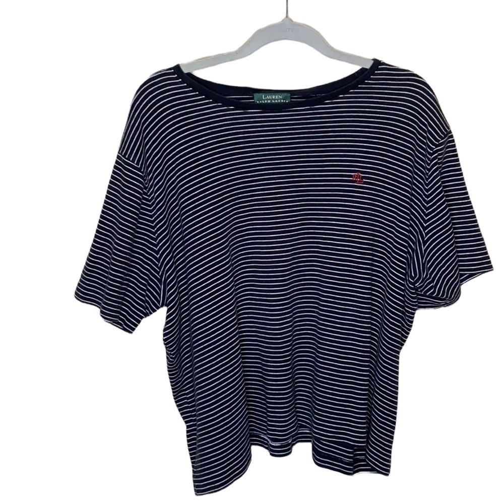 Lauren Ralph Lauren short sleeve striped Tee shirt